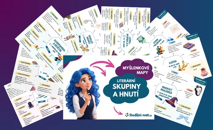 Literární skupiny a hnutí – přehledy